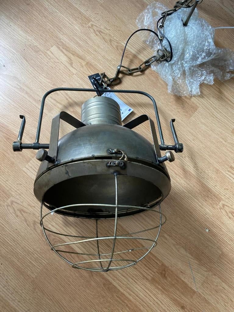 Hanglamp industrieel metaal Countryfield, Ophalen, Nieuw, Industrieel, marine, Metaal