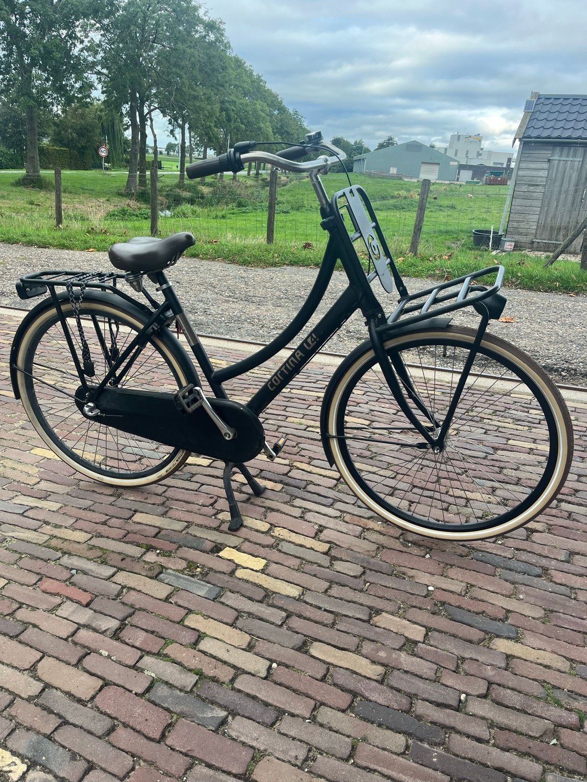 Cortina U4 Damesfiets 3 versnellingen, framemaat 50, 28 inch, Fietsen en Brommers, Gebruikt, Velgrem, Versnellingen, 50 tot 53 cm