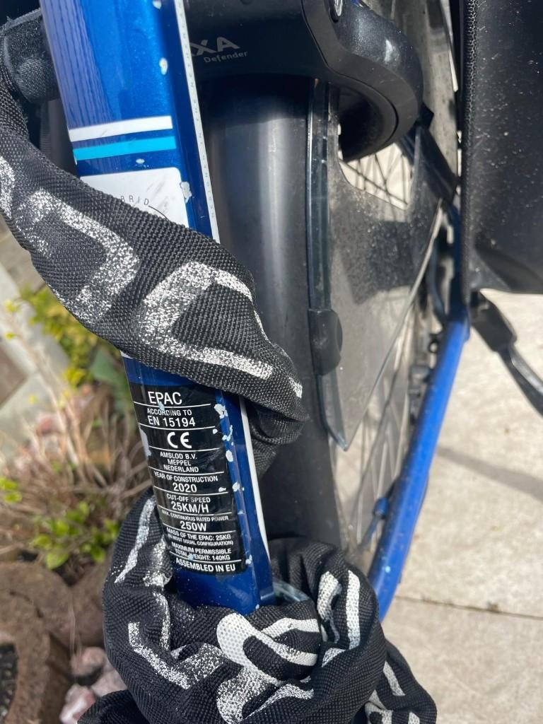 amslod york m rx, Zo goed als nieuw, 51 tot 55 cm, 50 km per accu of meer, Ophalen
