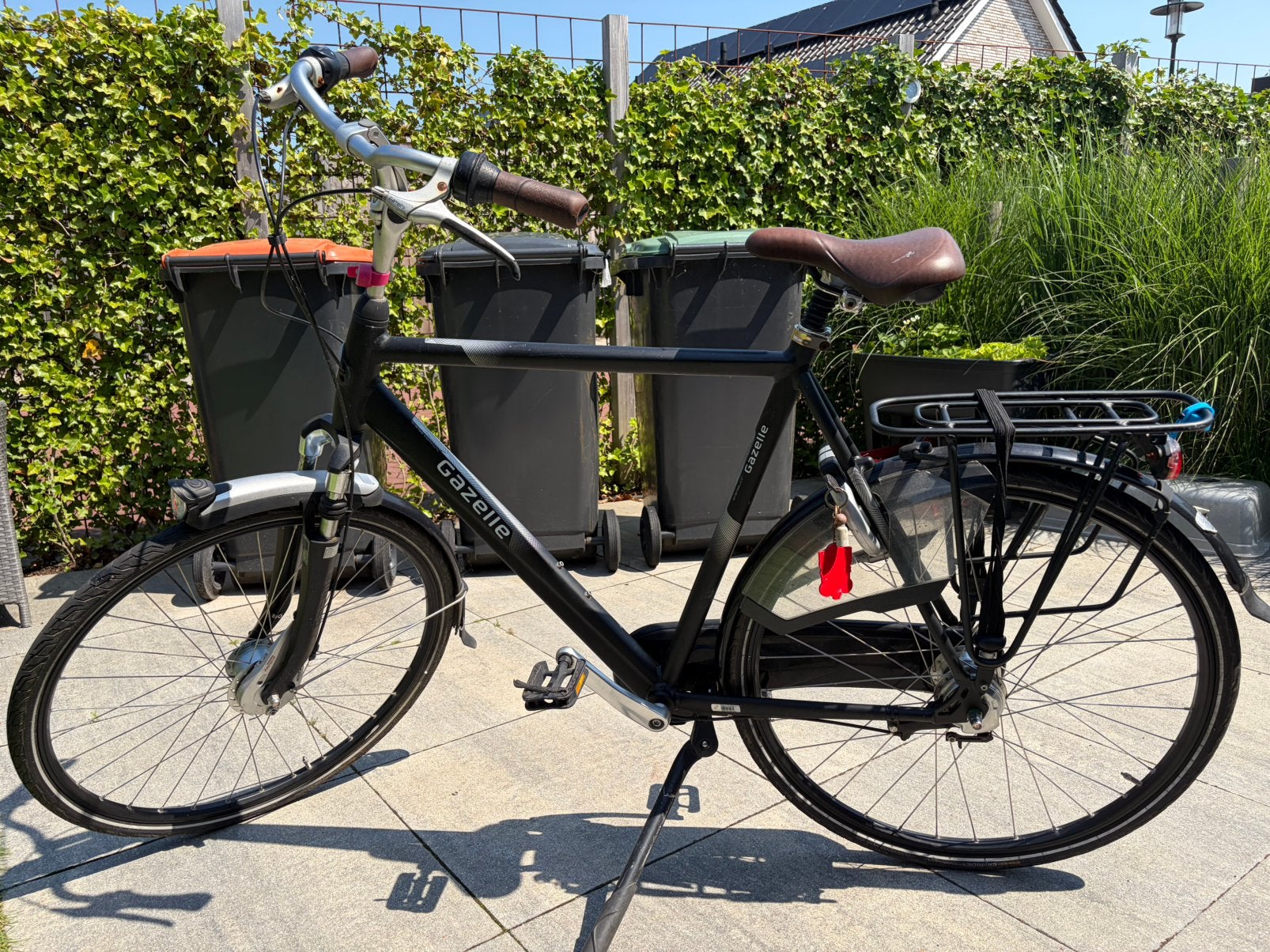 Mooie en goeie gazelle heren fiets, Versnellingen, Zo goed als nieuw, Schijfrem, Ophalen