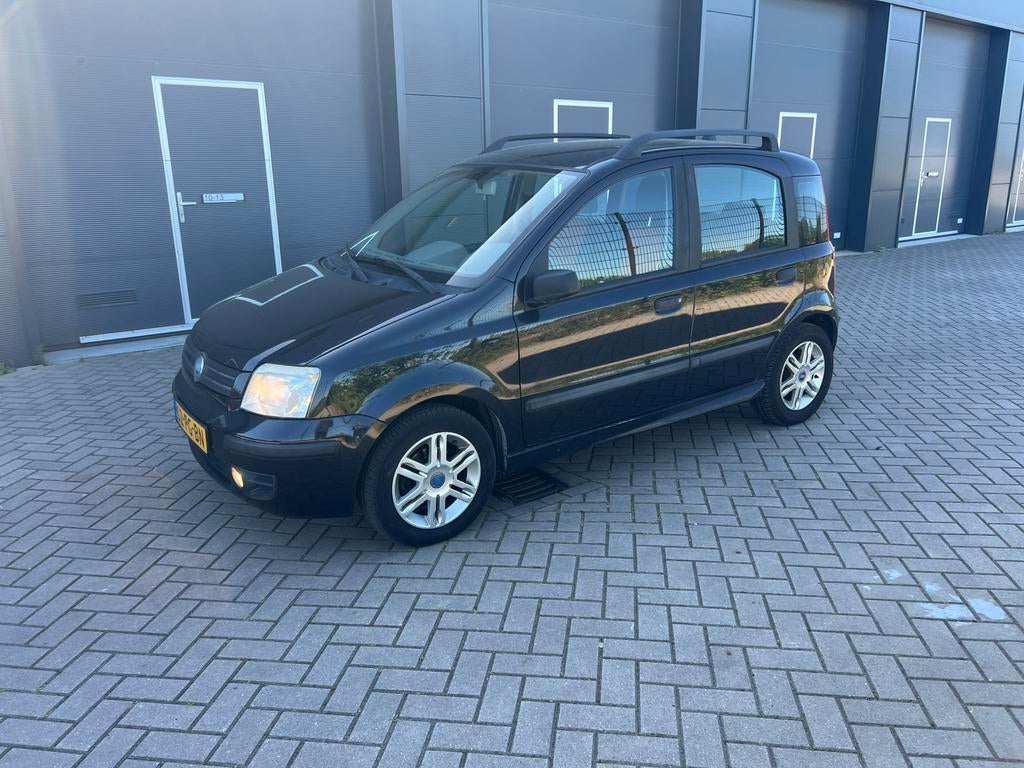 Fiat Panda 1.2 2004 Zwart, Voorwielaandrijving, Zwart, Origineel Nederlands, Bedrijf