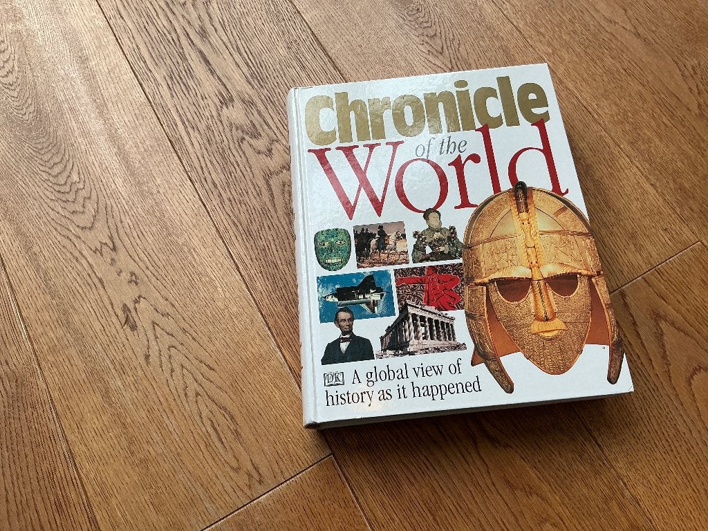 Children book chronicle of the world, Ophalen, Zo goed als nieuw