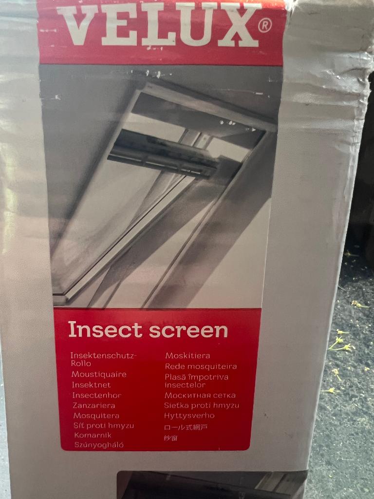 Velux rolhorgordijn voor SK06, Ophalen, 100 tot 150 cm, 200 cm of meer, Wit