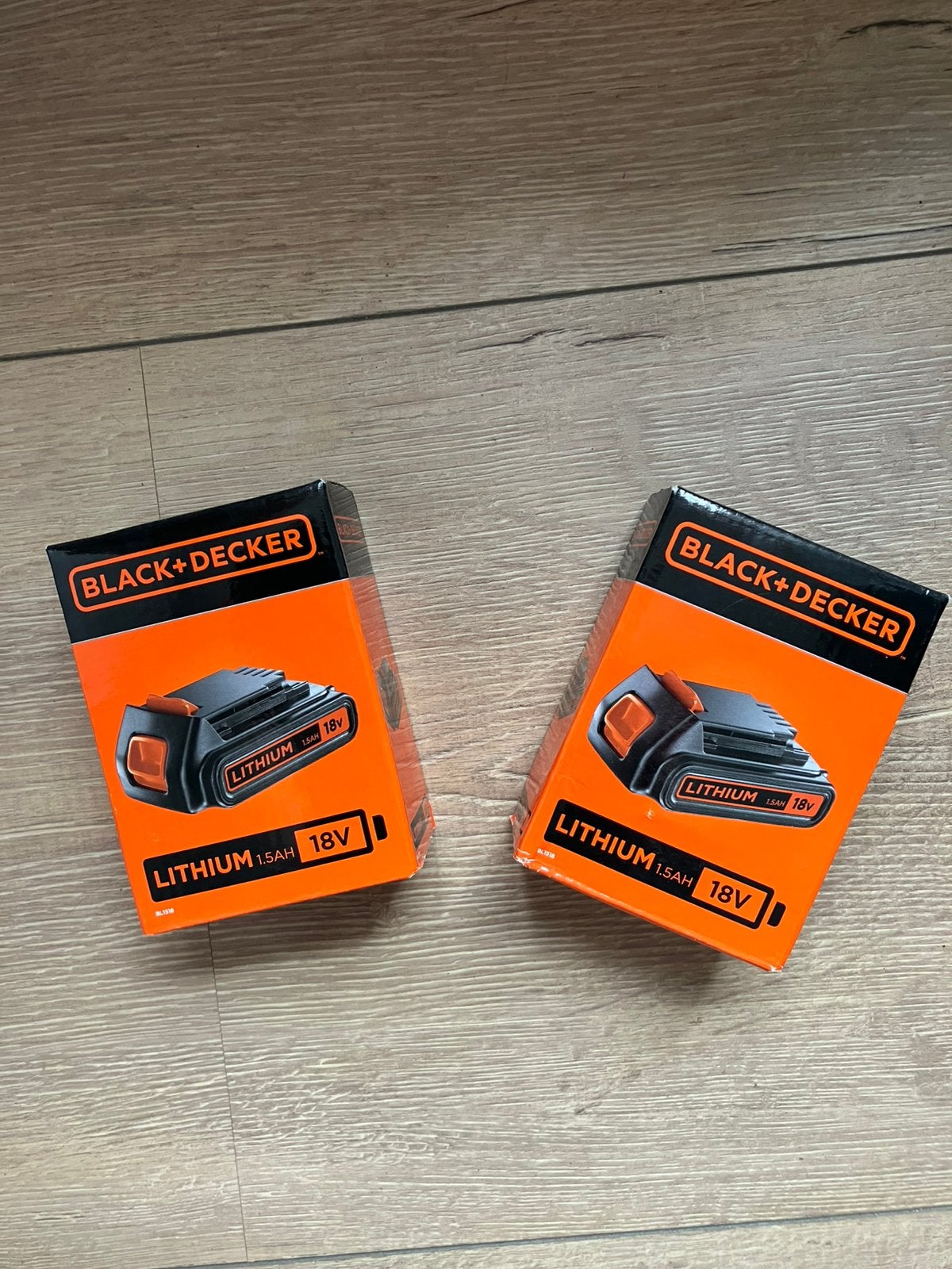 2 Nieuwe accu’s Black&Decker 18V BL1518-XJ, Ophalen of Verzenden, Nieuw