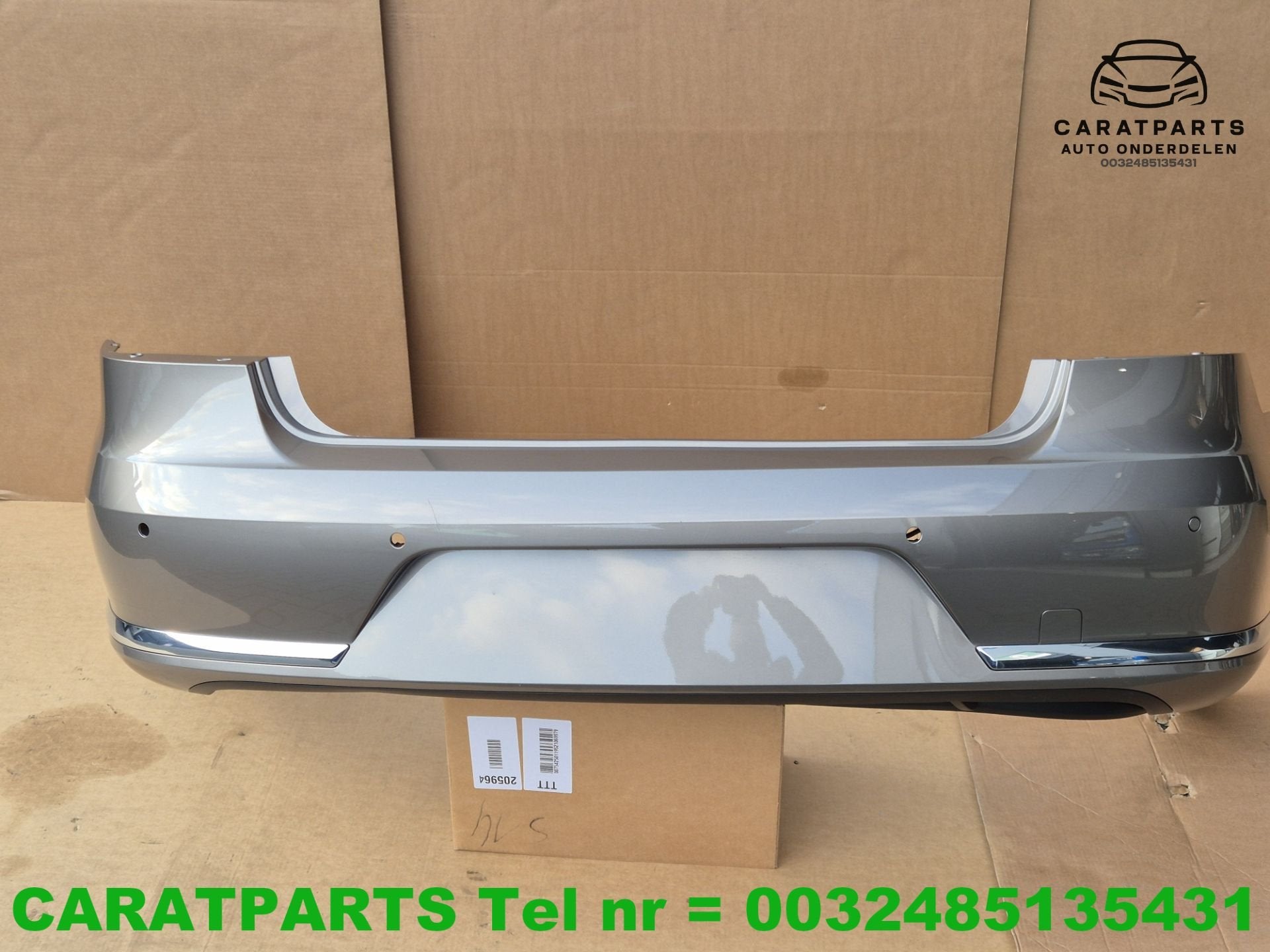 3AE807417 passat bumper Passat B7 Sedan achterbumper, Gebruikt, Volkswagen, Volkswagen AG, Bumper