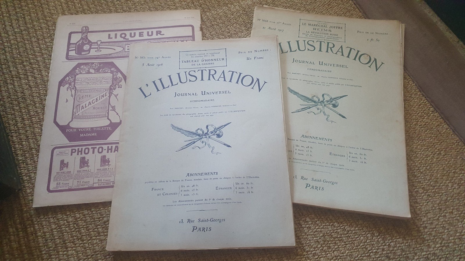 Frans tijdschrift Illustration 1e wwo, Ophalen of Verzenden