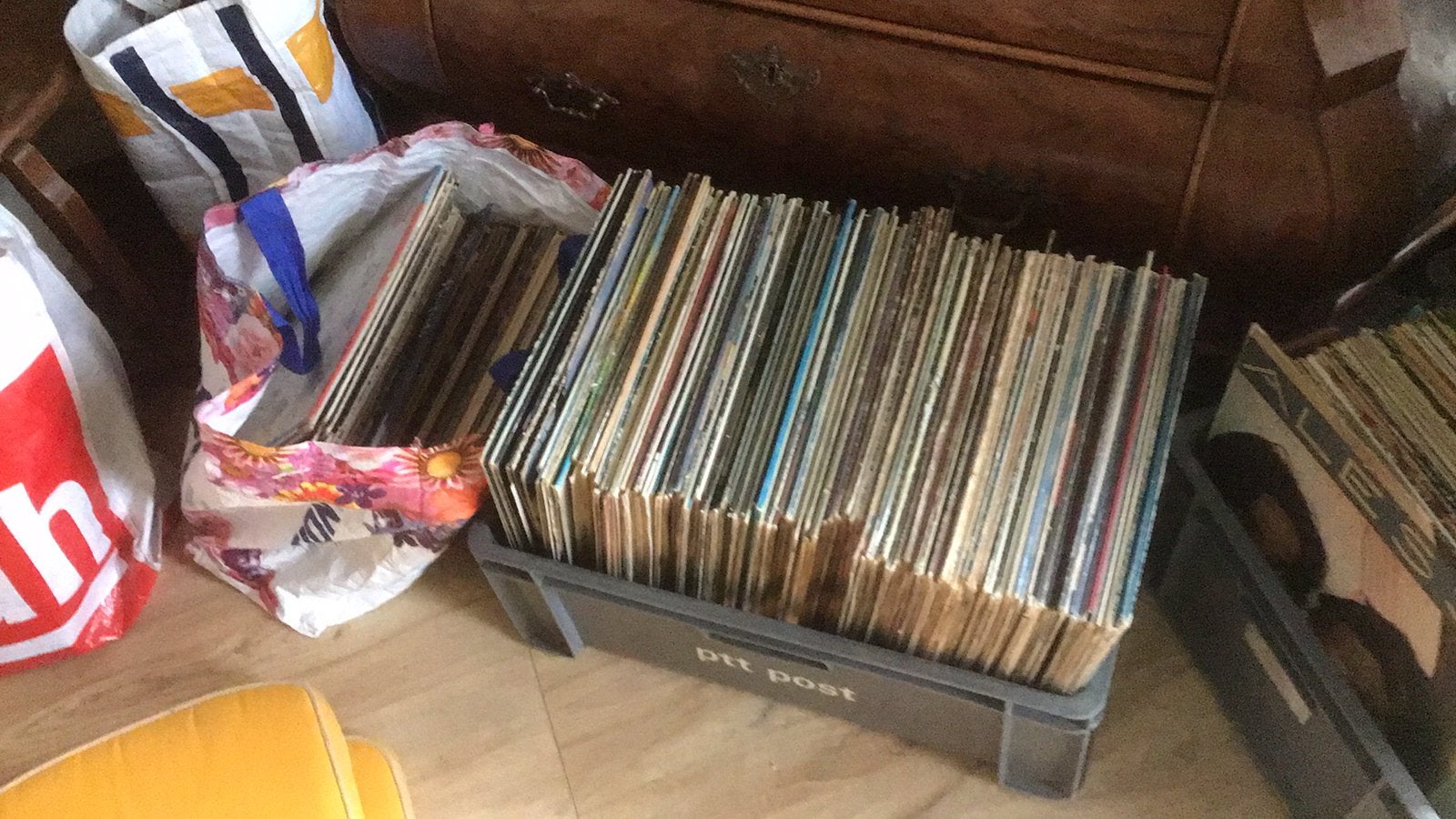 Partij 500 Lp’s, Ophalen, Zo goed als nieuw, 12 inch