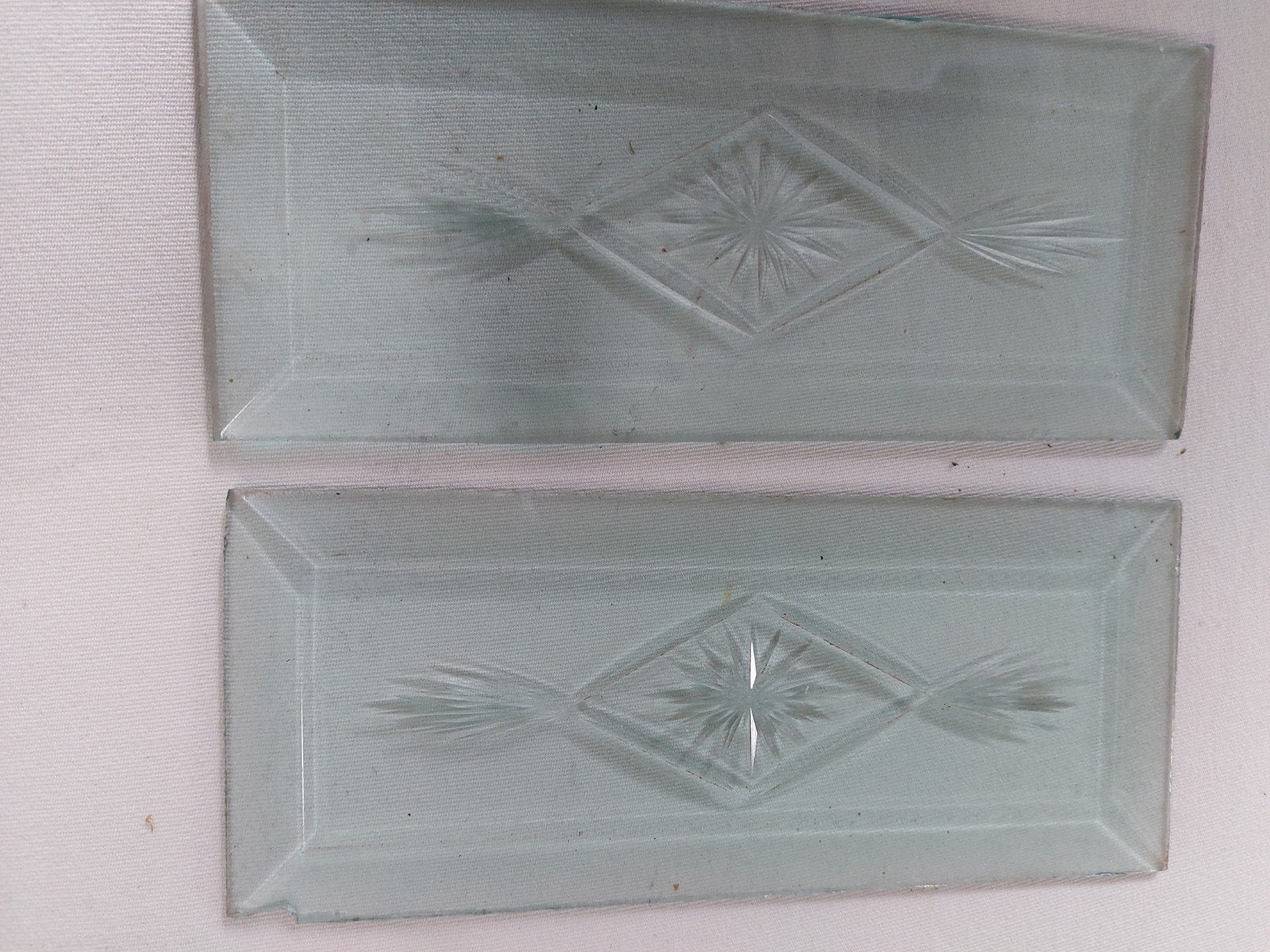 Diverse facet geslepen glas, Antiek en Kunst, Antiek | Glas en Kristal, Ophalen