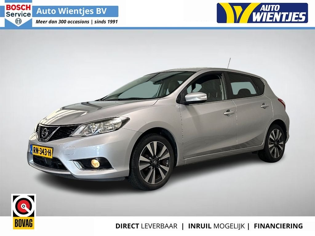 Nissan Pulsar 1.2 DIG-T | N-Connecta 5-Drs EXPORT | Airco |, Auto's, Voorwielaandrijving, Gebruikt, Euro 6, 4 cilinders