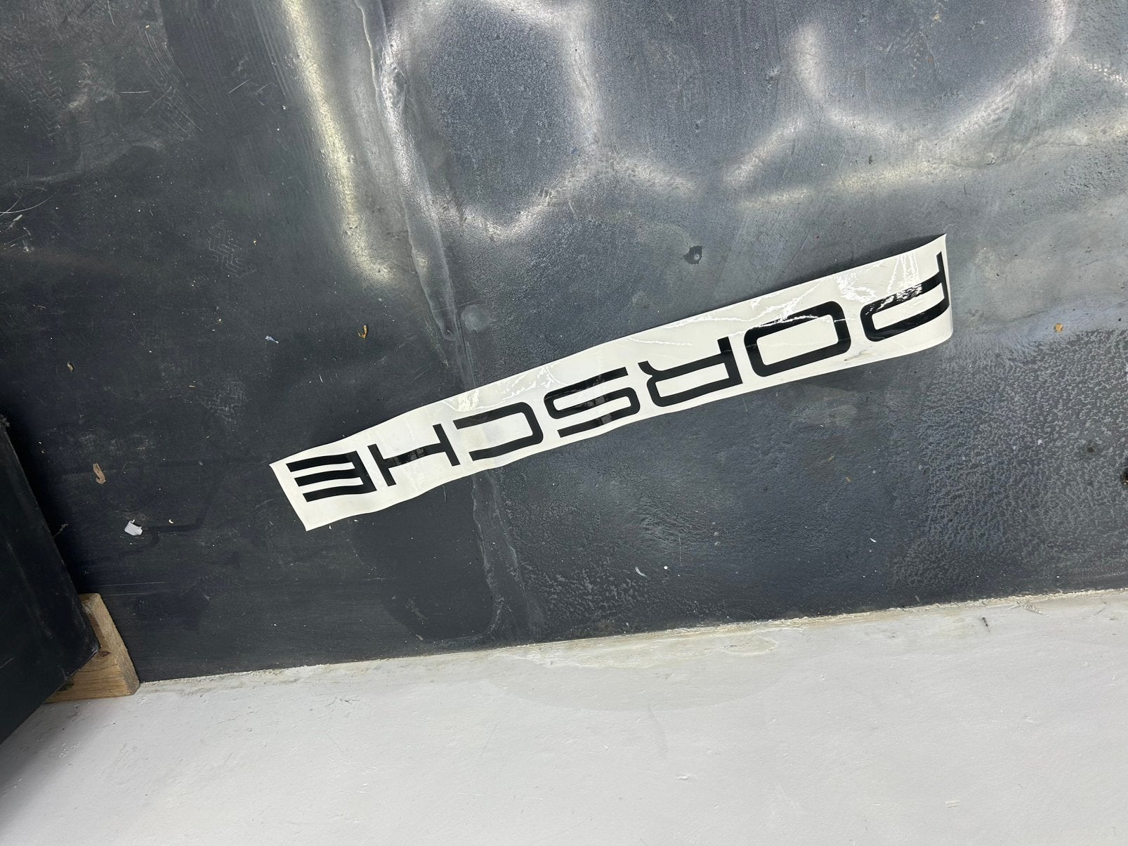 Porsche 997 vleugelsticker, Ophalen of Verzenden, Nieuw