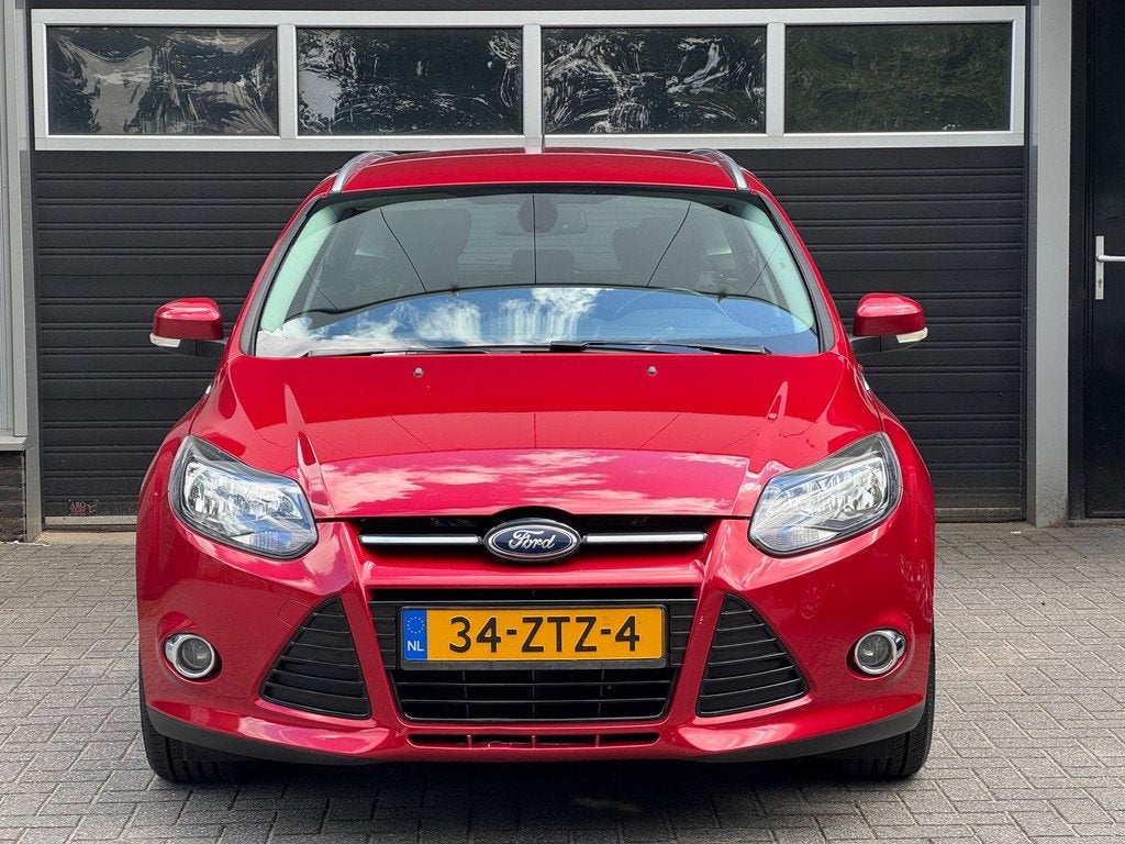 Ford Focus Wagon 1.0 EcoBoost Titanium Navi, Cruise, Climate, Euro 5, 125 pk, Gebruikt, Origineel Nederlands