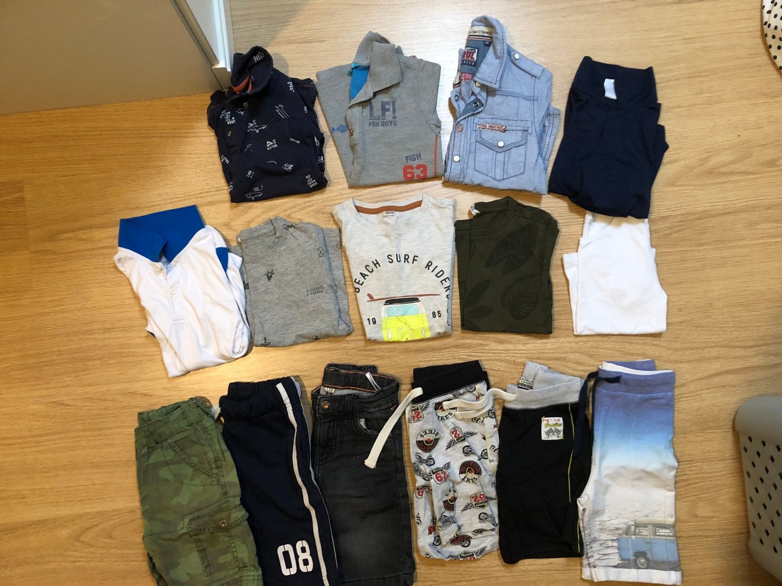 Kledingpakket zomer kleding maat 110/116 jongen, Ophalen of Verzenden, Gebruikt, Jongen, Overige typen