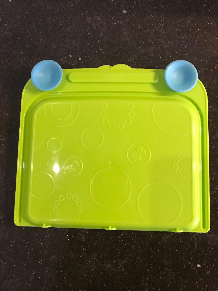 Eet plateau Fisher price onderweg eten bord, Ophalen, Zo goed als nieuw