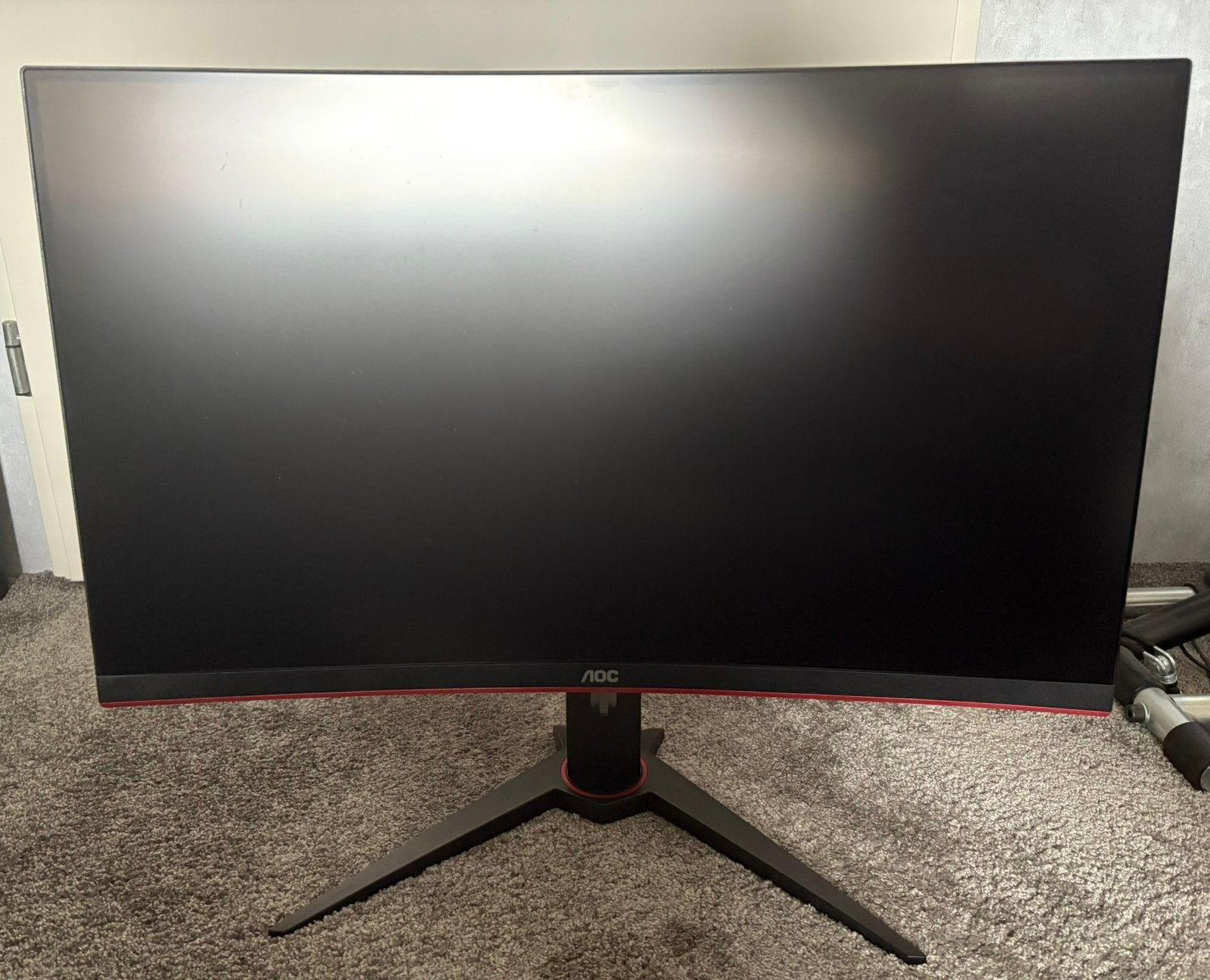 27 Inch AOC (C27G1) Game monitor., Computers en Software, Monitoren, Gaming, 101 t/m 150 Hz, Curved, Full HD