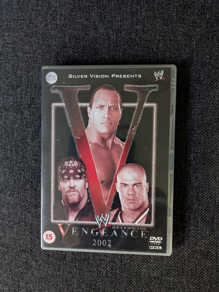 WWE 2002 Vengeance DVD, Vanaf 16 jaar, Ophalen of Verzenden