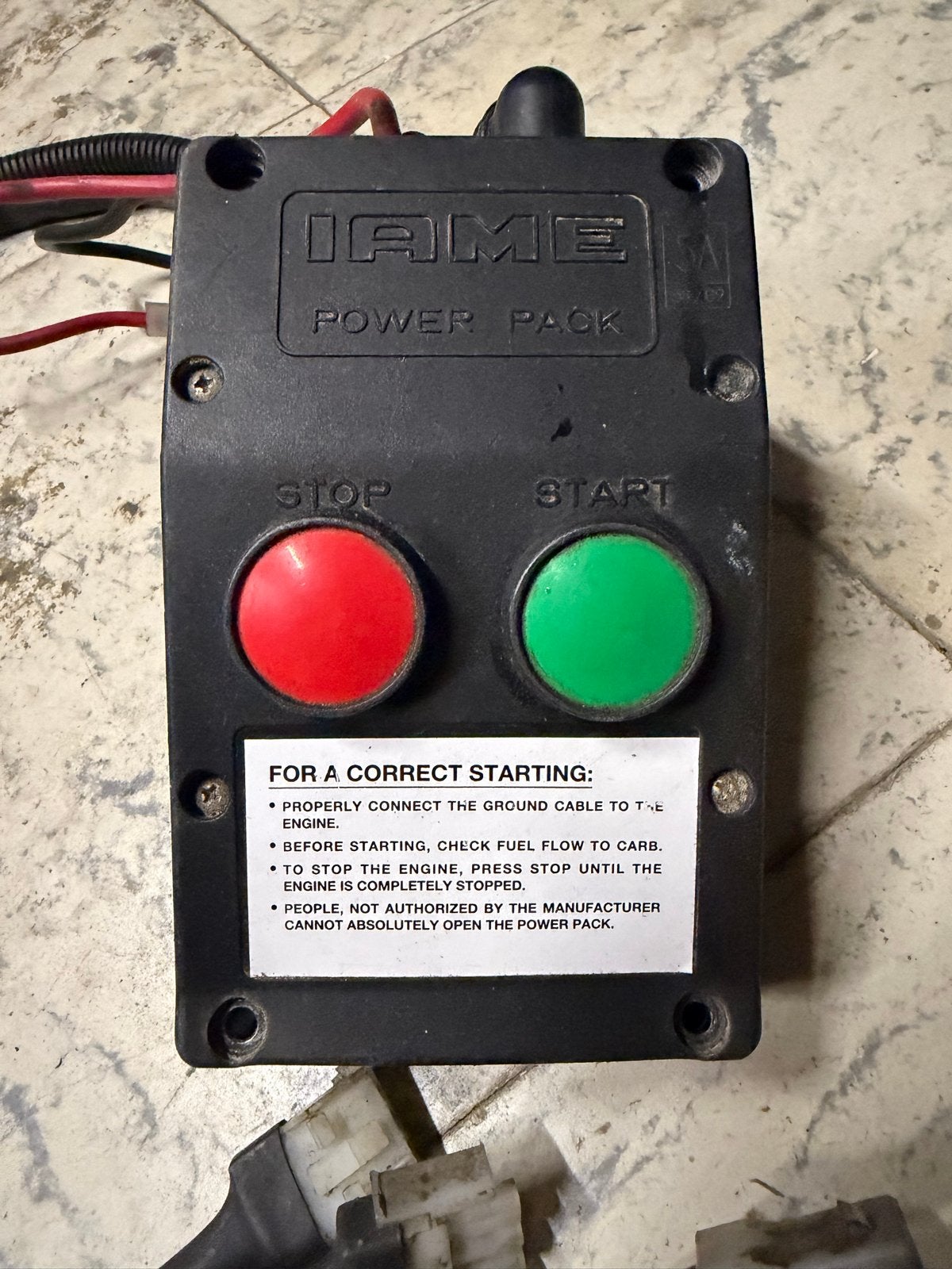 IAME Power Pack 60cc / 100cc / 125cc, Ophalen, Gebruikt, Kart