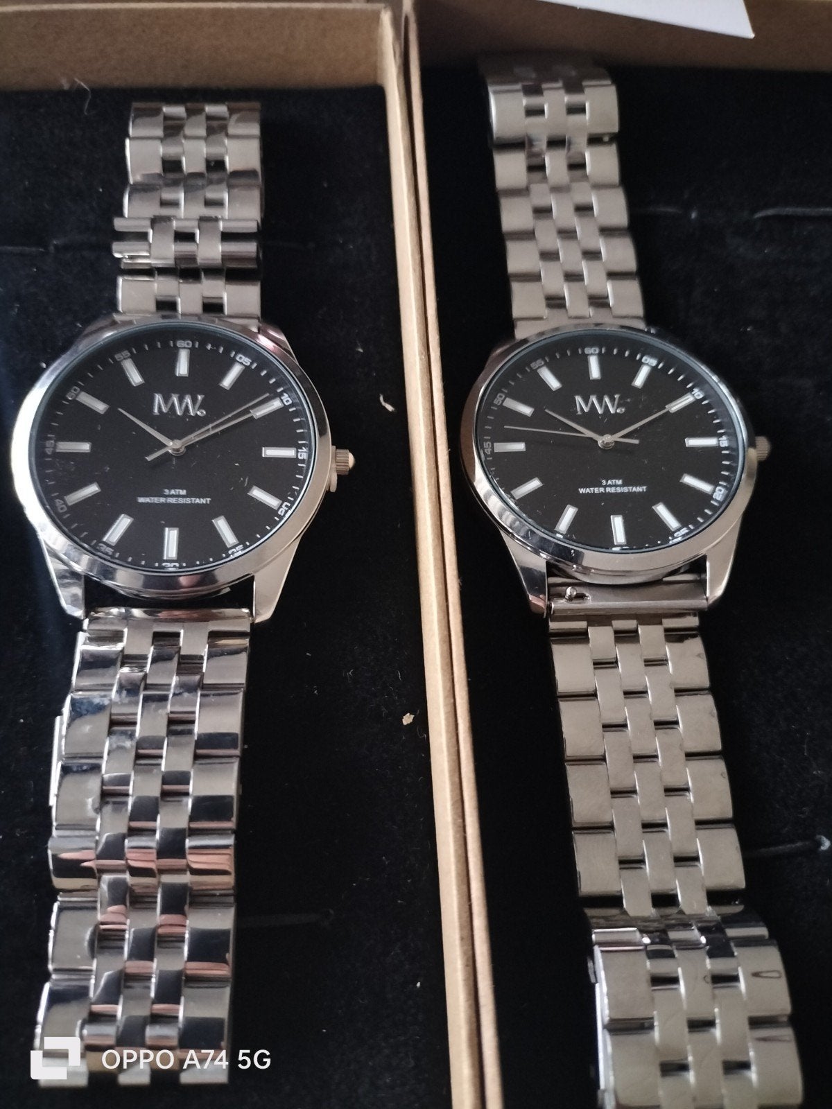 2 Meyewatch Horloges nu 30 euro per stuk, Ophalen of Verzenden, Zo goed als nieuw, Staal, Overige merken