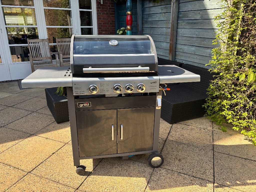 Verrijdbare GAS BBQ GRILL'D TYPE GOURMET 3-AG, Ophalen, Gebruikt, Grilld Gourmet