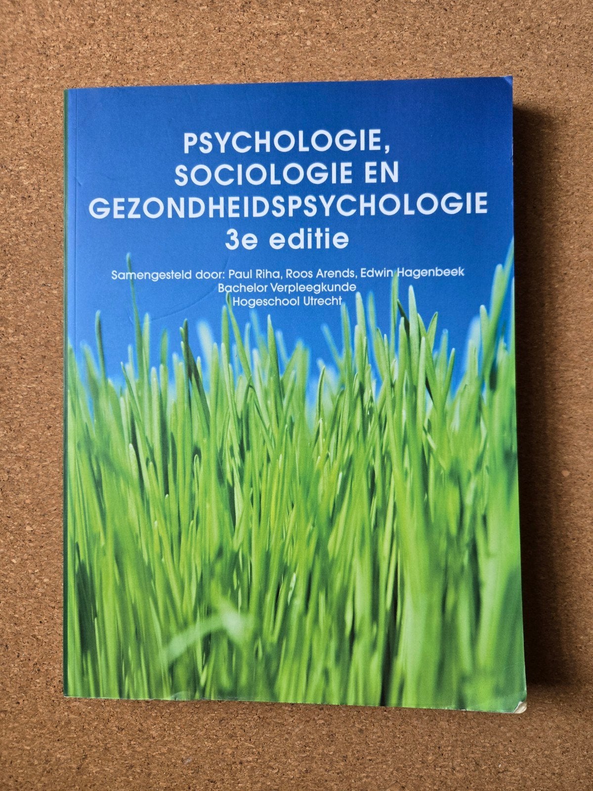 Psychologie, Sociologie en Gezondheidspsychologie, Paul Riha, Roos Arends, Edwin Hagenbeek, Zo goed als nieuw, Gamma, HBO