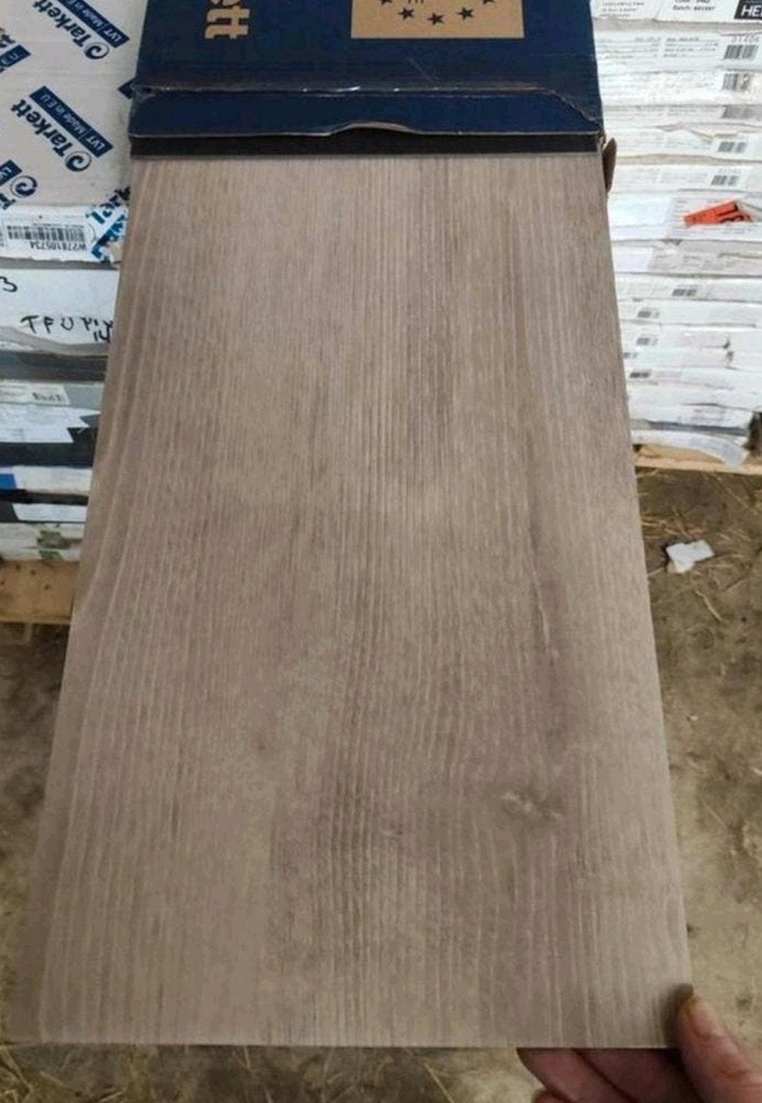 Tarkett pvc vloer medium beige scandinavian oak 11.25m2, Ophalen, Nieuw, Beige, Overige typen