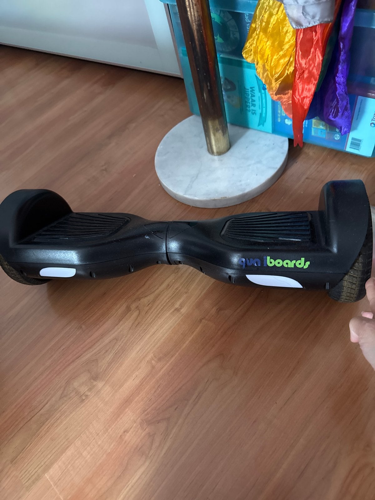Hoverboard Aqua Boards - Zwart, Ophalen of Verzenden, Zo goed als nieuw, Elektrische step (E-scooter)