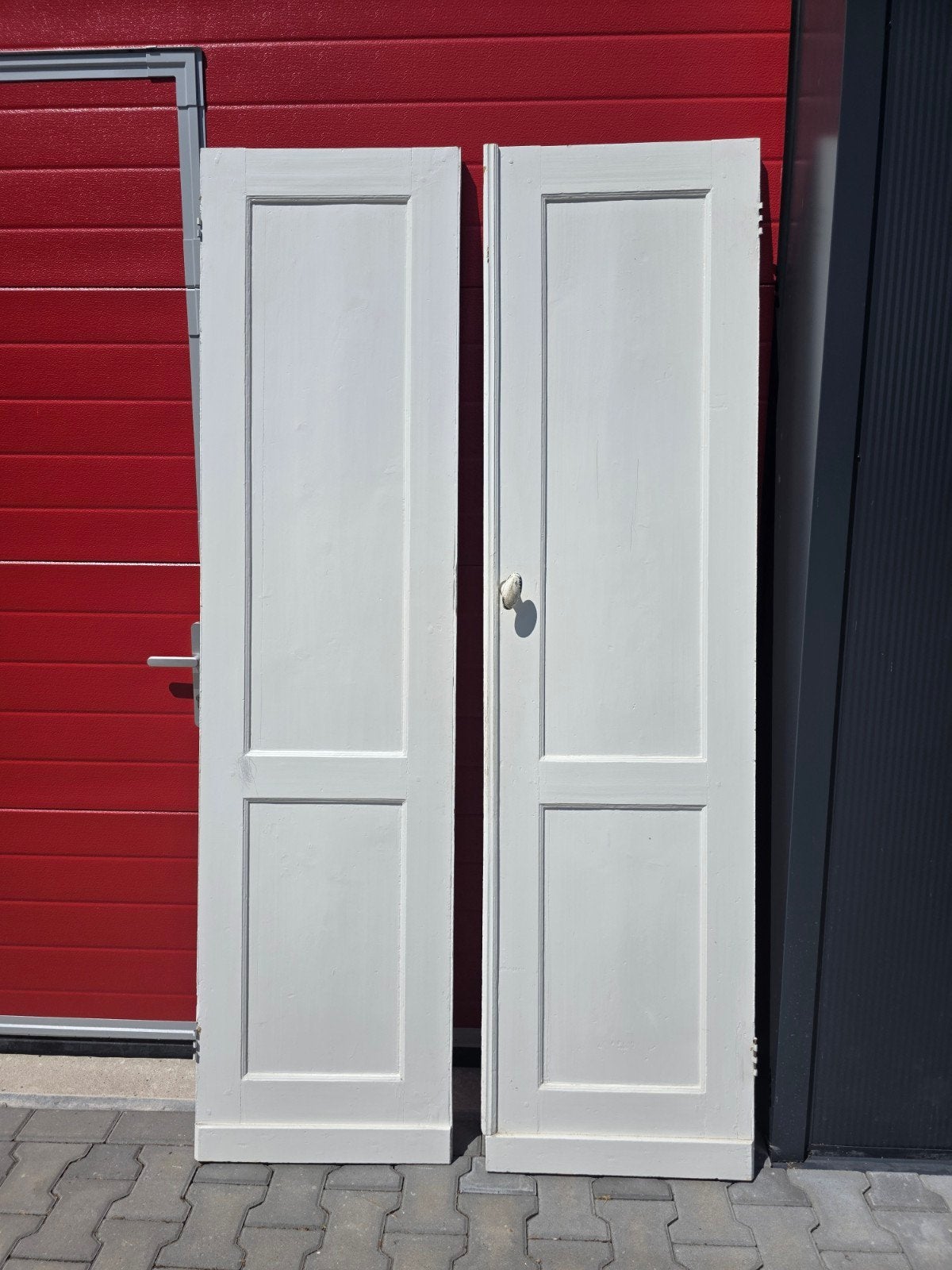 Bedstee deuren 56x210 cm, Ophalen, Gebruikt, Minder dan 80 cm, Overige typen
