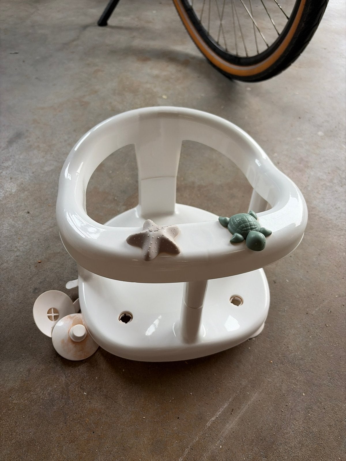 Gratis badzitje voor baby of peuter, Kinderen en Baby's, Ophalen of Verzenden, Gebruikt, Badzitje of Badring
