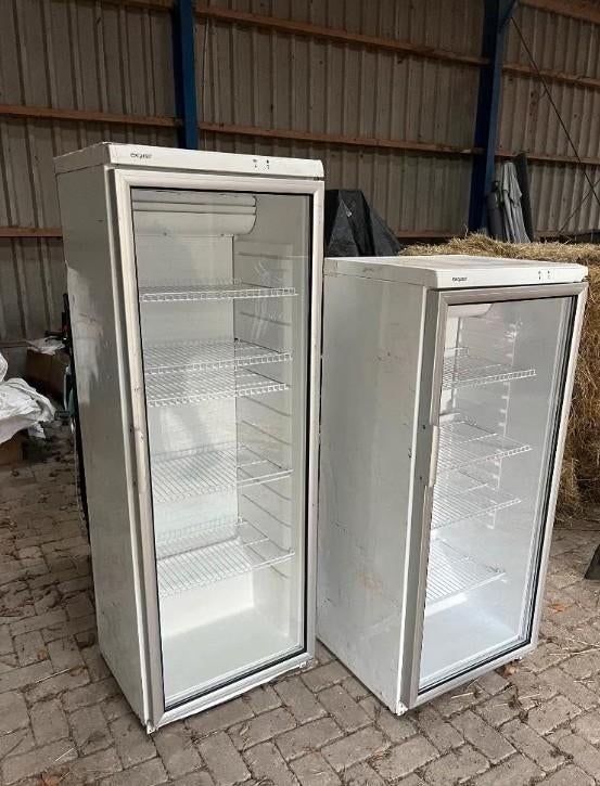 Koelkast met glazen deur (horeca kwaliteit) te koop, Ophalen, 200 liter of meer, 60 cm of meer, 140 tot 160 cm