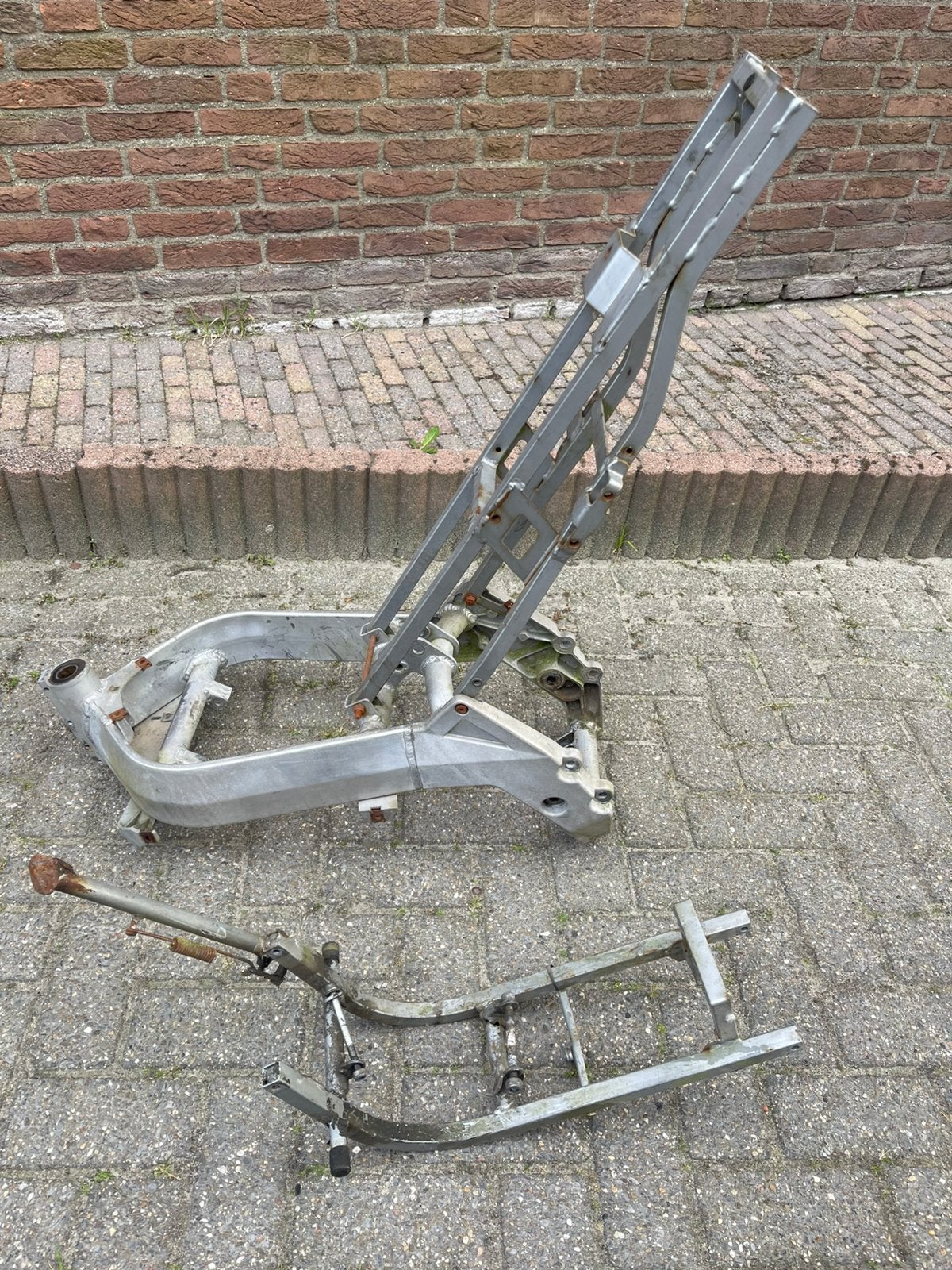 Derbi GPR 50 2004-2010 aluminium frame compleet, Ophalen of Verzenden, Gebruikt