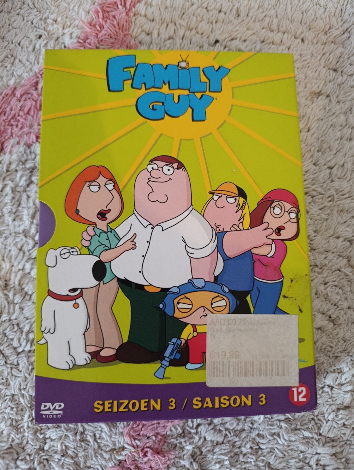 Family Guy Seizoen 3 DVD Boxset - Compleet, Cd's en Dvd's, Dvd's | Tv en Series, Vanaf 12 jaar, Ophalen of Verzenden, Gebruikt