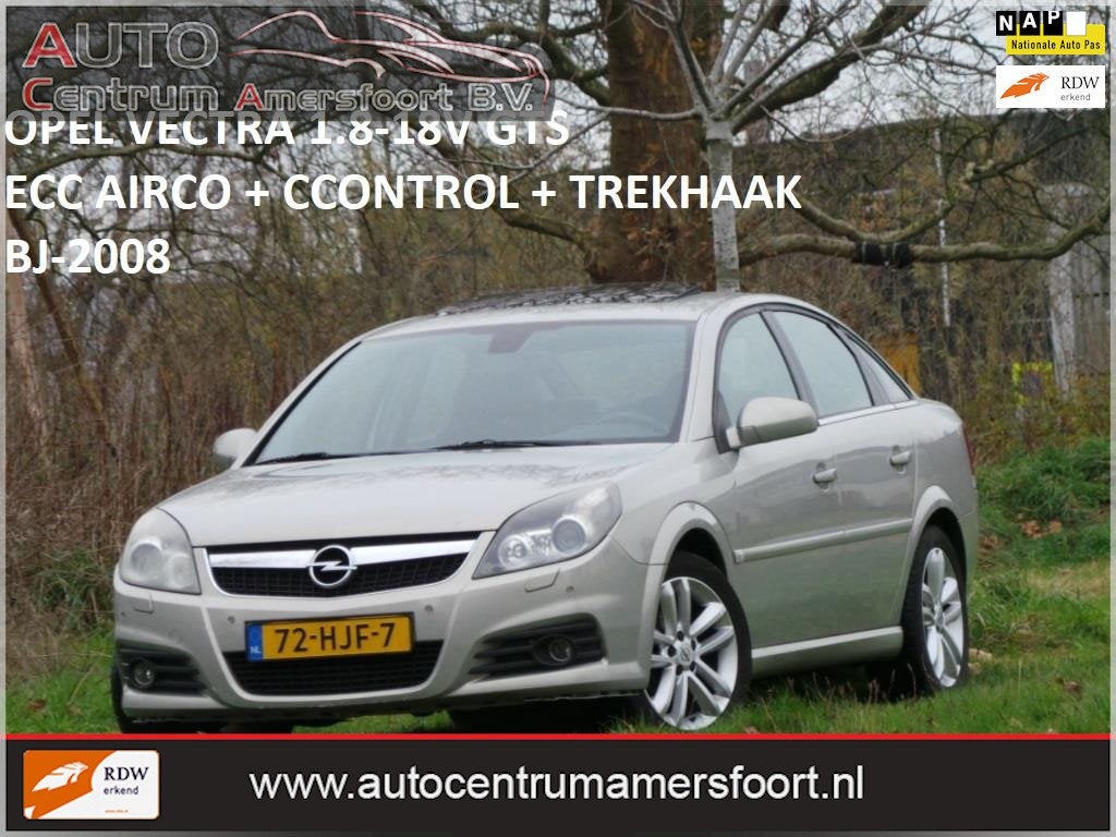 Opel Vectra GTS 1.8-16V Executive ( GAS G-3 INRUIL MOGELIJK, Voorwielaandrijving, Gebruikt, 4 cilinders, Vectra