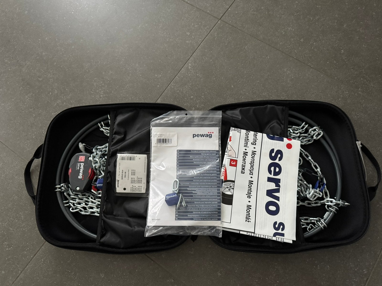Te huur - Pewag Servo RSV80 SUV sneeuwkettingen, Auto diversen, Ophalen of Verzenden, Nieuw