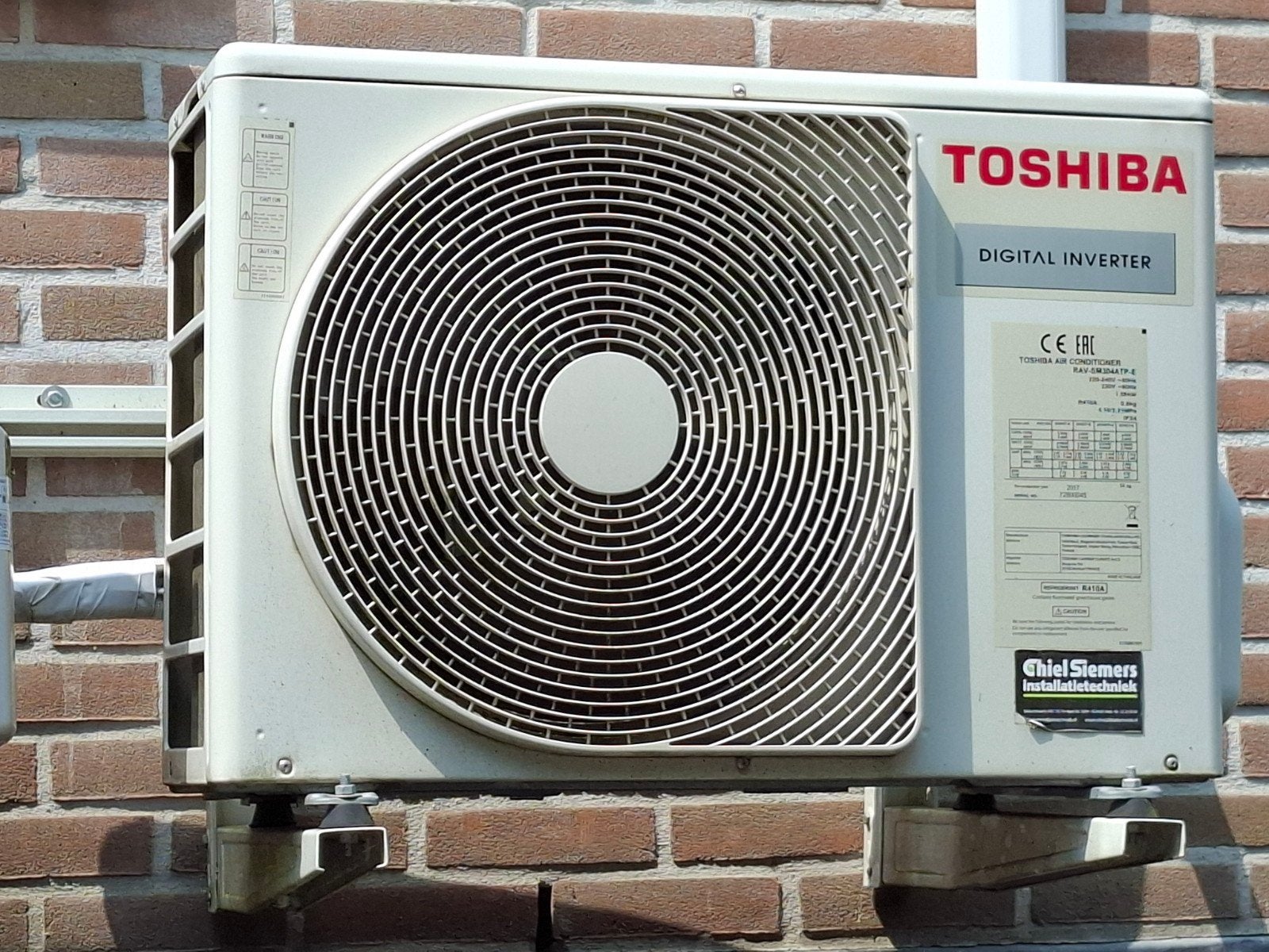 Warmtepomp Buitenunit + binnenunit, Ophalen, Verwarmen, Wandairco, 3 snelheden of meer