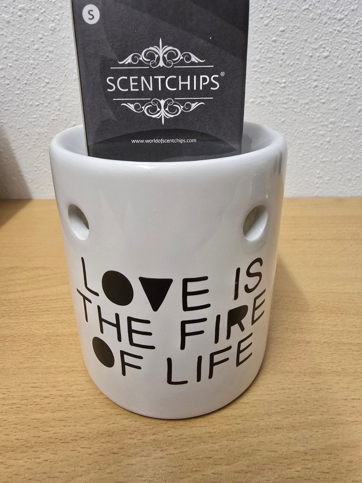 Luxe ScentChips geurbrander incl. vol doosje waxmelts, Ophalen of Verzenden, Wit