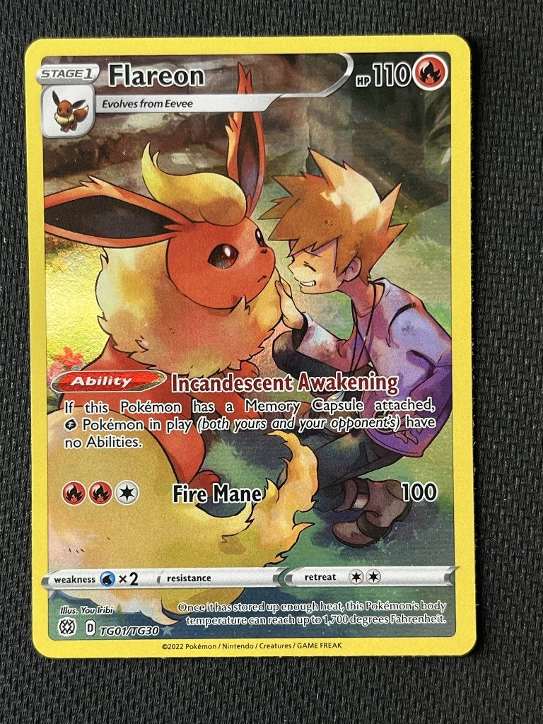 Flareon (BRS TG01), Ophalen of Verzenden, Nieuw, Losse kaart, Foil