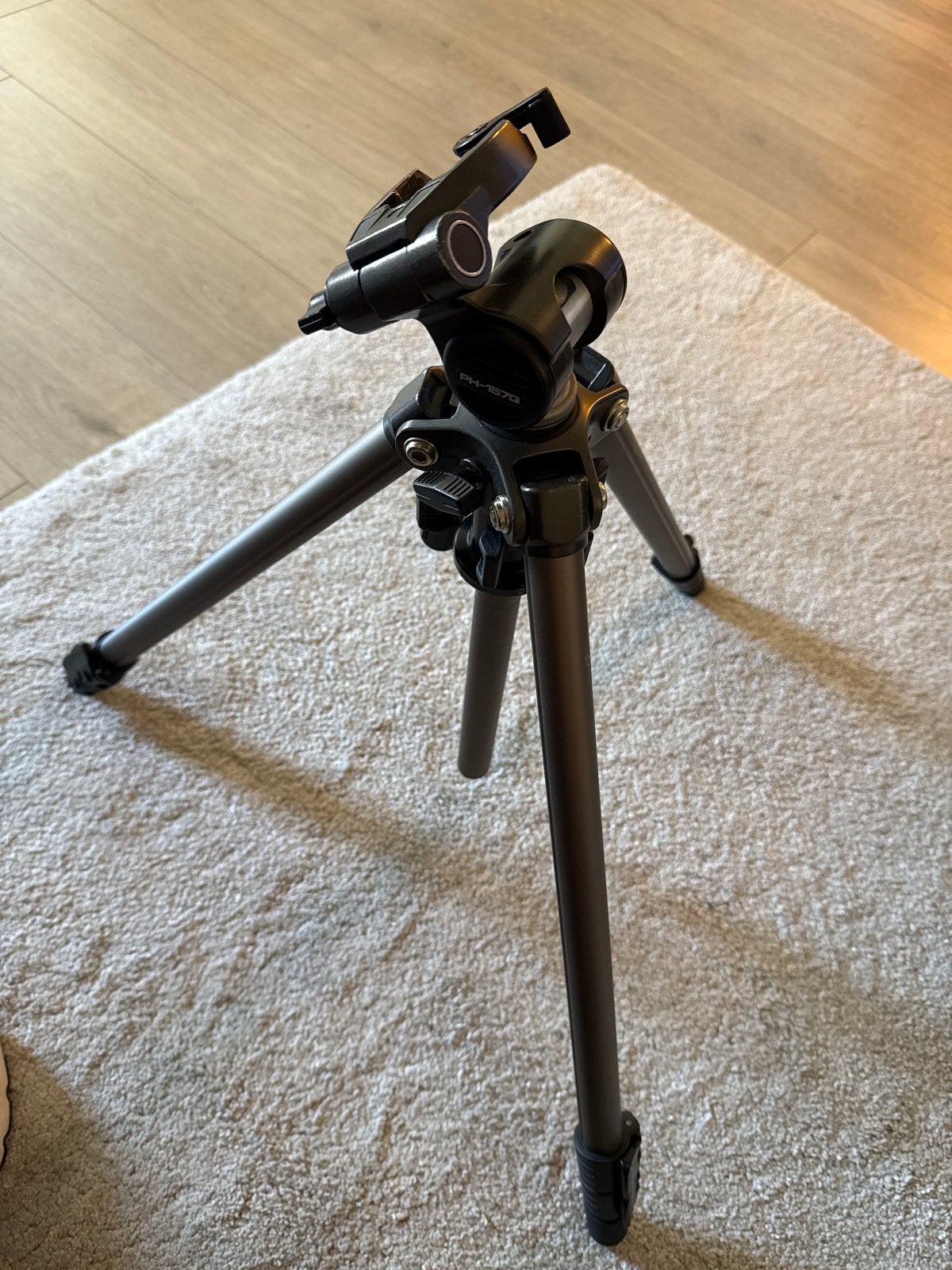 Velbon Sherpa 600r statief PH-157Q, Ophalen, Overige merken, 125 cm of minder, Snelkoppelingsplaat