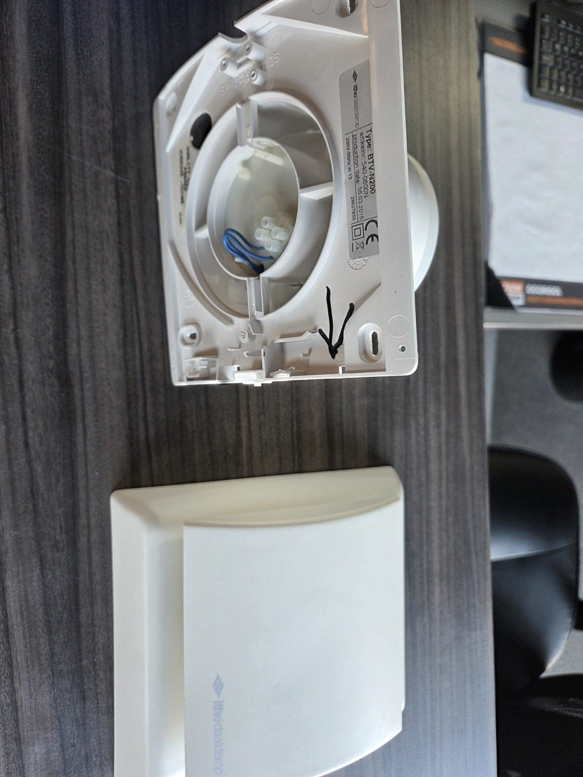 ventilator, Huis en Inrichting, Lampen | Spots, Nieuw, Ophalen of Verzenden