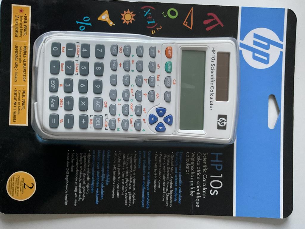 🔥HP grafische calculator, nieuw in verpakking 🔥, Ophalen of Verzenden, Zo goed als nieuw