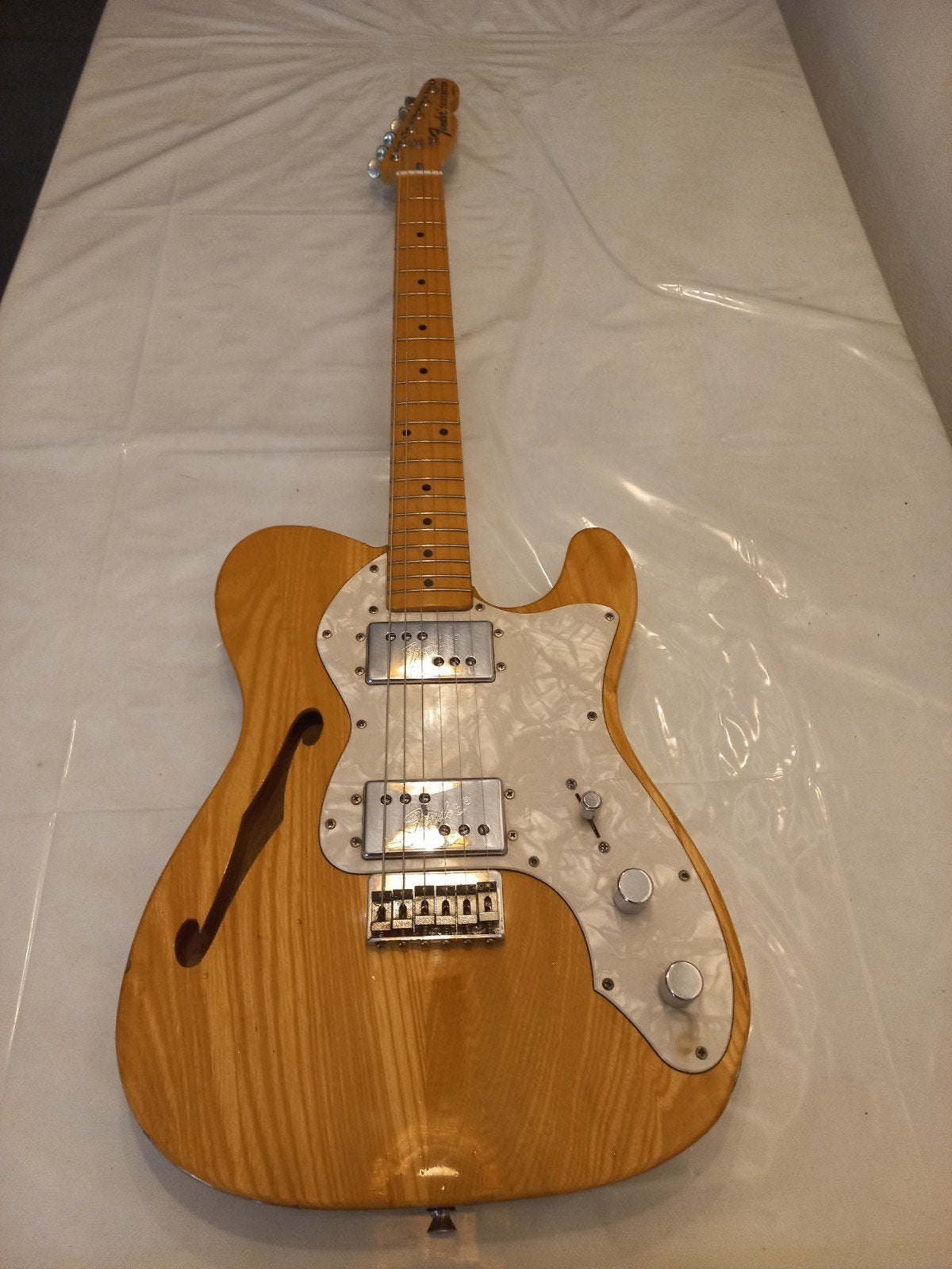 Fender telecaster thinline, Muziek en Instrumenten, Ophalen, Gebruikt, Semi-solid body, Fender