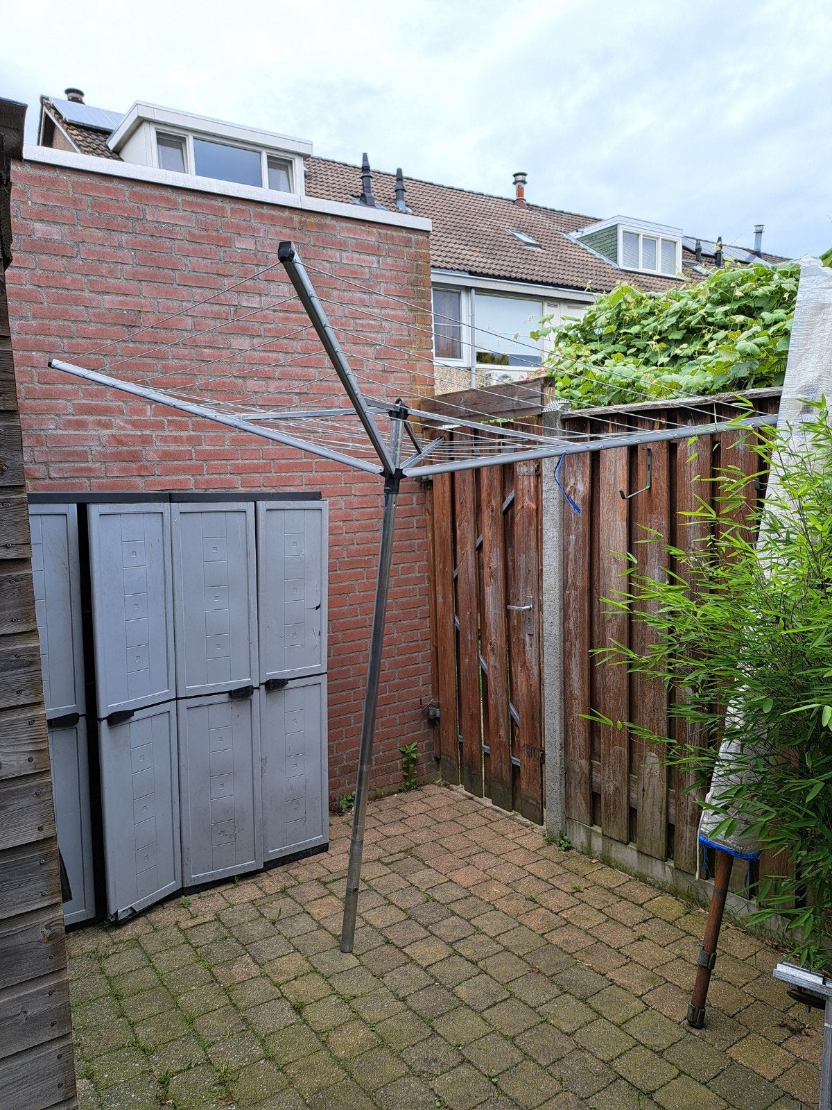 Opvouwbare droogmolen voor buiten, Tuin en Terras, Droogmolens en Wasrekken, Ophalen, Gebruikt, Droogmolen