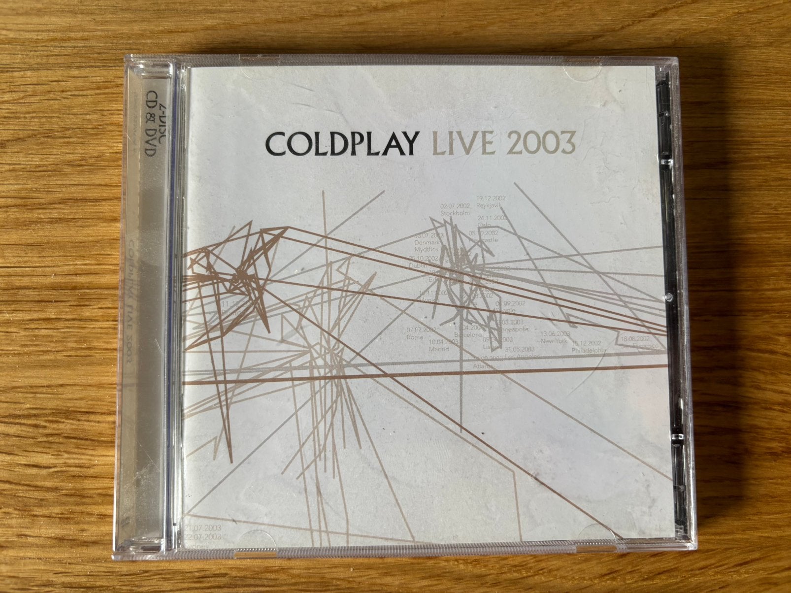 Coldplay - Live 2003, Ophalen, Zo goed als nieuw, Poprock