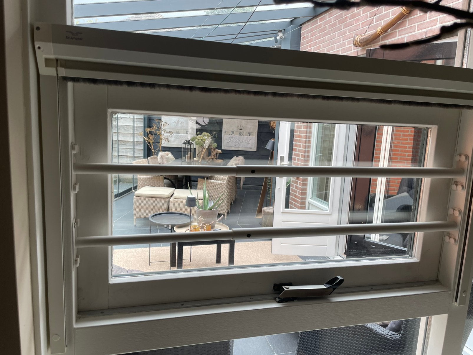 AXA Barrière stangen ( 2.), Ophalen, 50 tot 100 cm, Zo goed als nieuw, Minder dan 100 cm