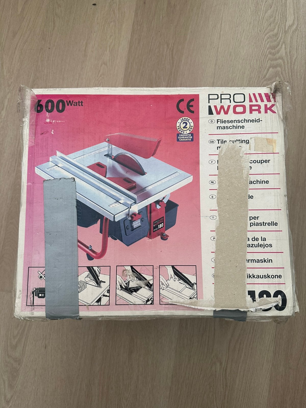 Electrische zaag, Ophalen, Gebruikt, 600 tot 1200 watt, 70 mm of meer