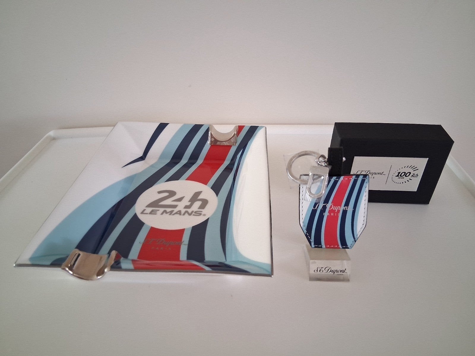 Dupont Asbak  + Dupont  Sleutelhanger.24H Le Mans NIEUW., Ophalen of Verzenden, Nieuw, Asbak