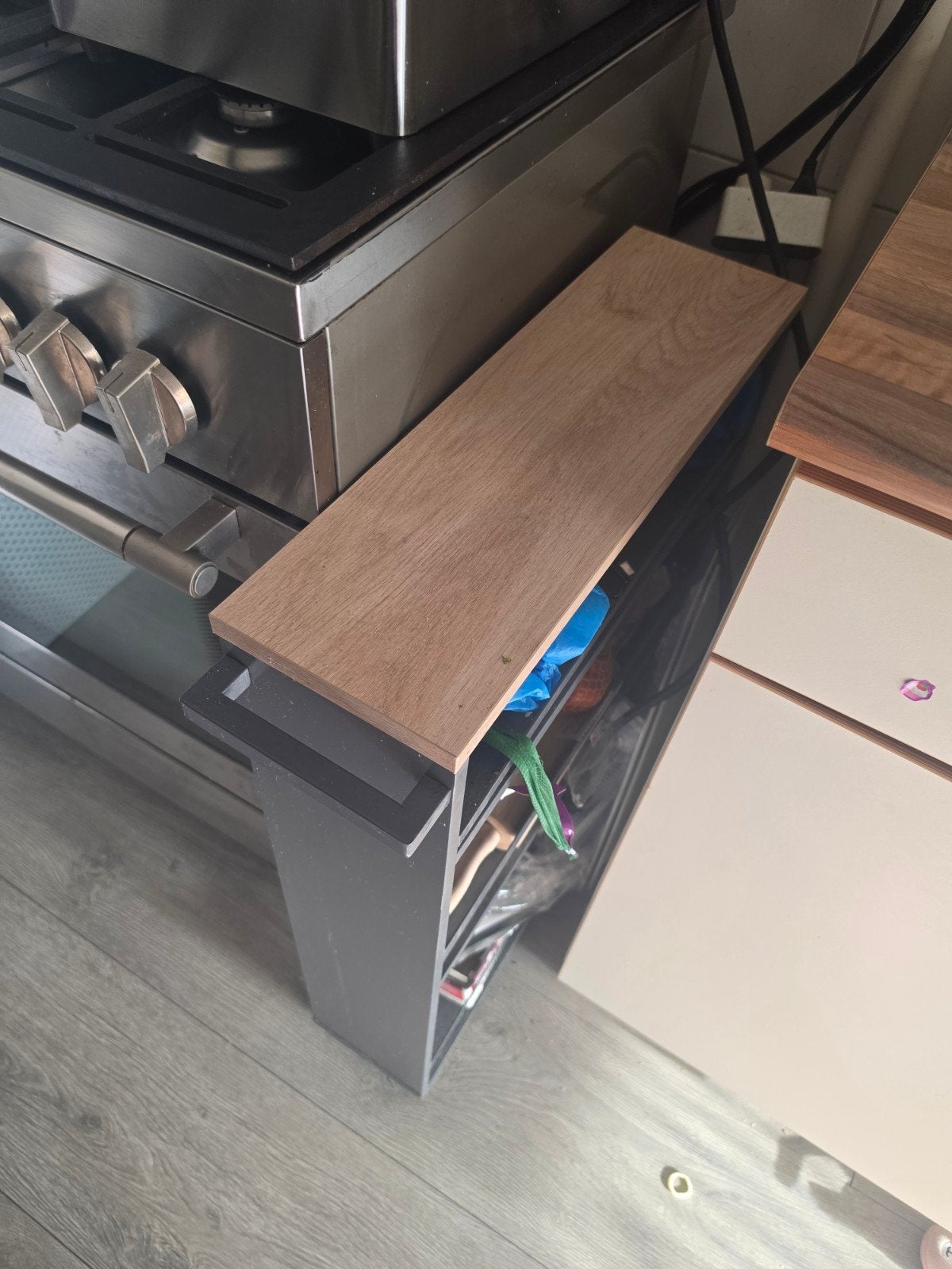 Smalle uittrekbare keukenkast voor extra opbergruimte, Ophalen of Verzenden