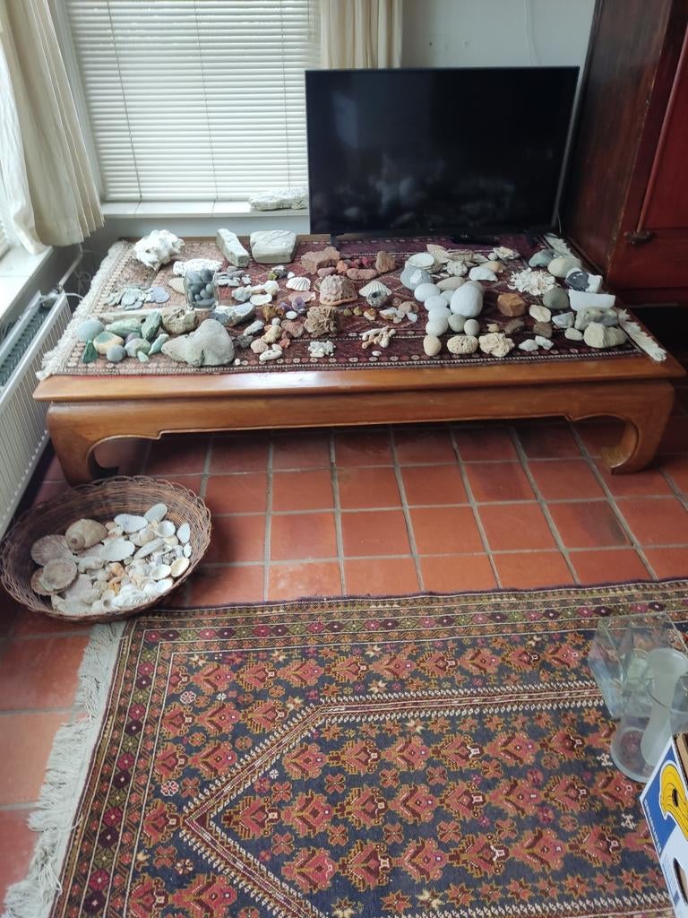 Chinese lage tafel in perfecte staat., Ophalen of Verzenden, Zo goed als nieuw, Rechthoekig, Minder dan 50 cm