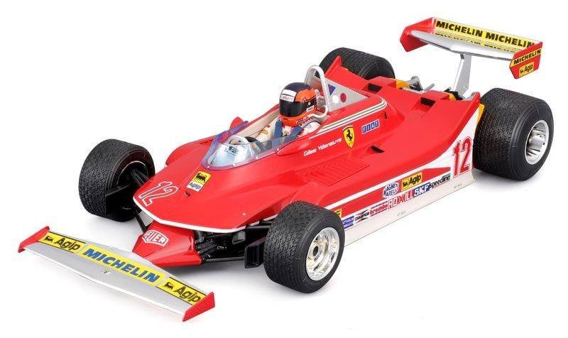 Ferrari T312/4 Villeneuve 1979 - Burago F1 modelauto 1:18, Via D.Alighieri, 43 - 20851 Lissone (MB) Italia, Auto, Burago, Nieuw