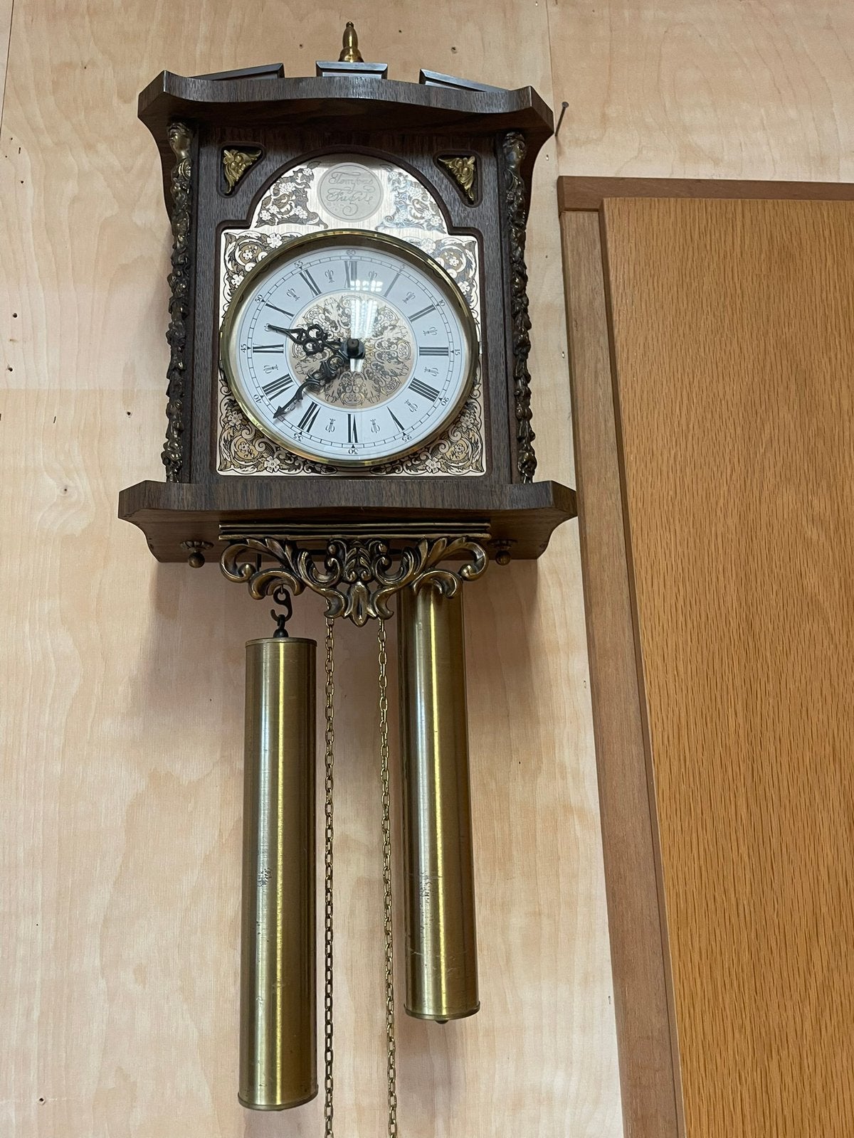 Wandklok, Ophalen