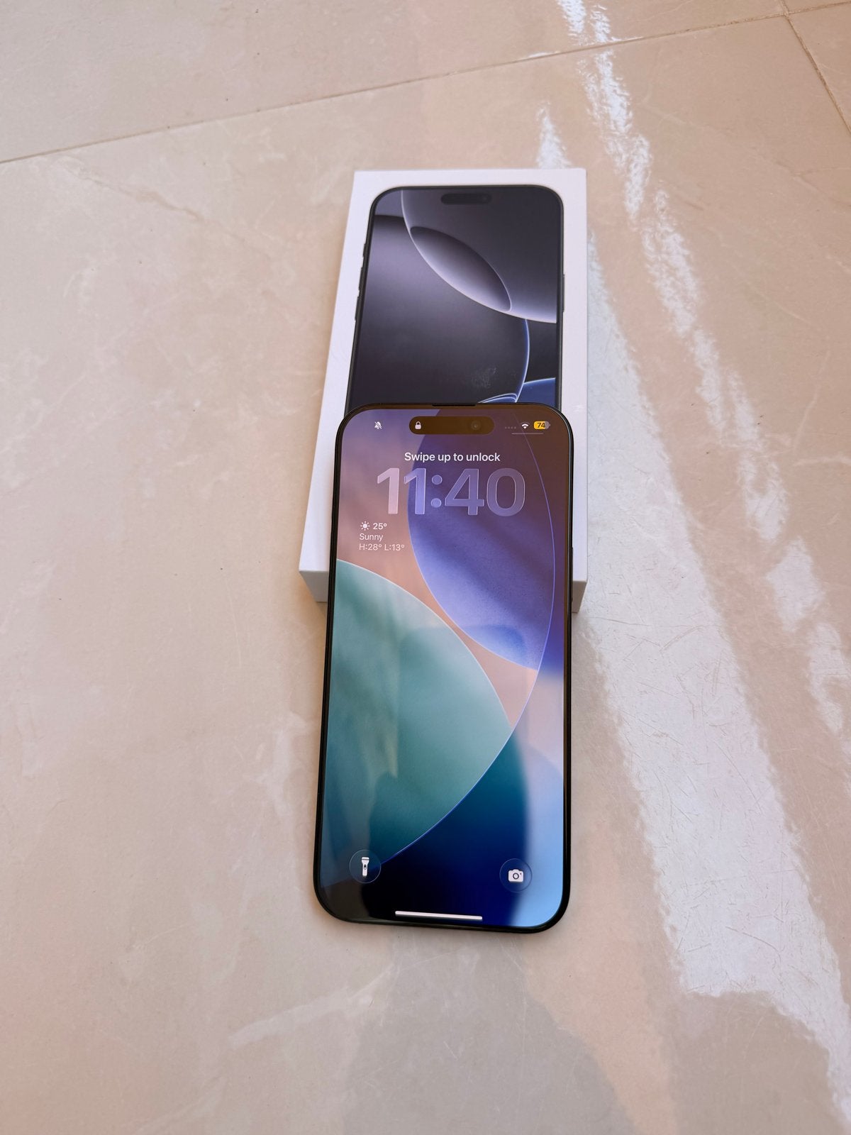 iPhone 16 Pro Max 512 GB Zwart Titanium - Zo goed als nieuw, Telecommunicatie, Mobiele telefoons | Apple iPhone, 512 GB, Zwart