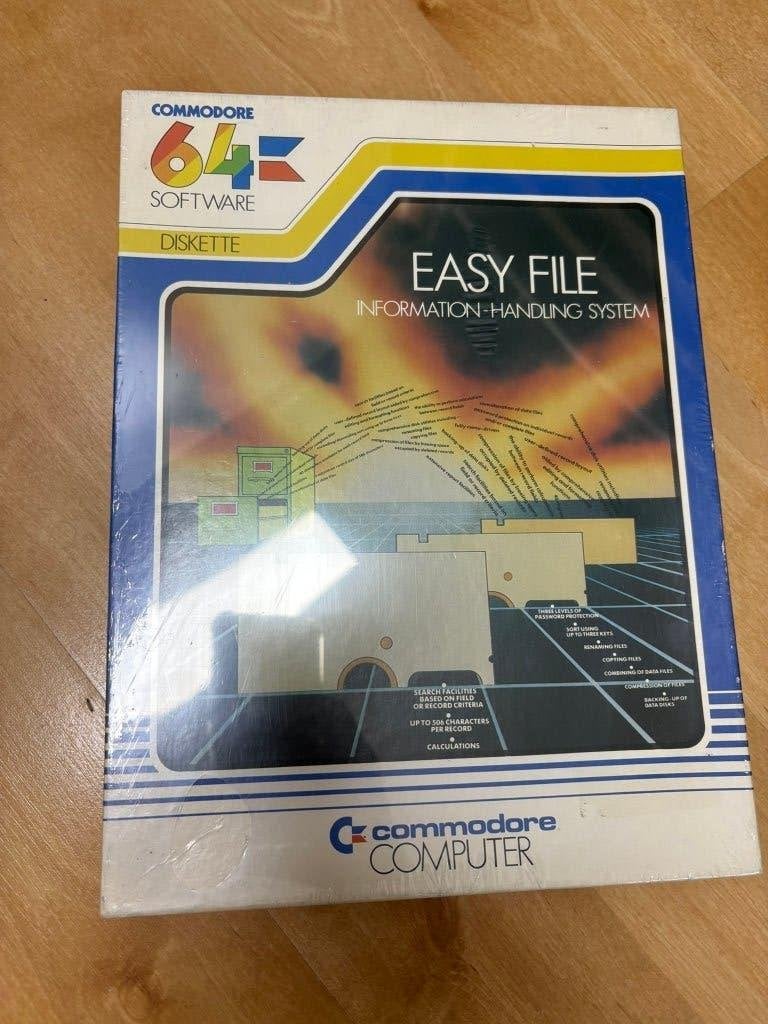 Commodore 64 - Easyfile - disk, Computers en Software, Vintage Computers, Ophalen of Verzenden, Commodore 64